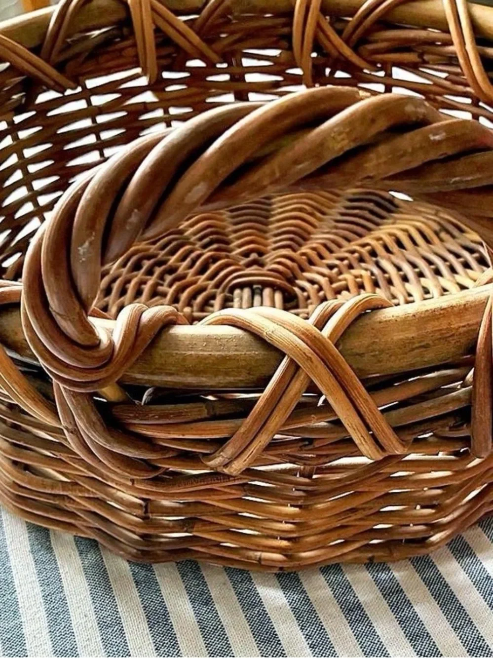 None handwoven wicker